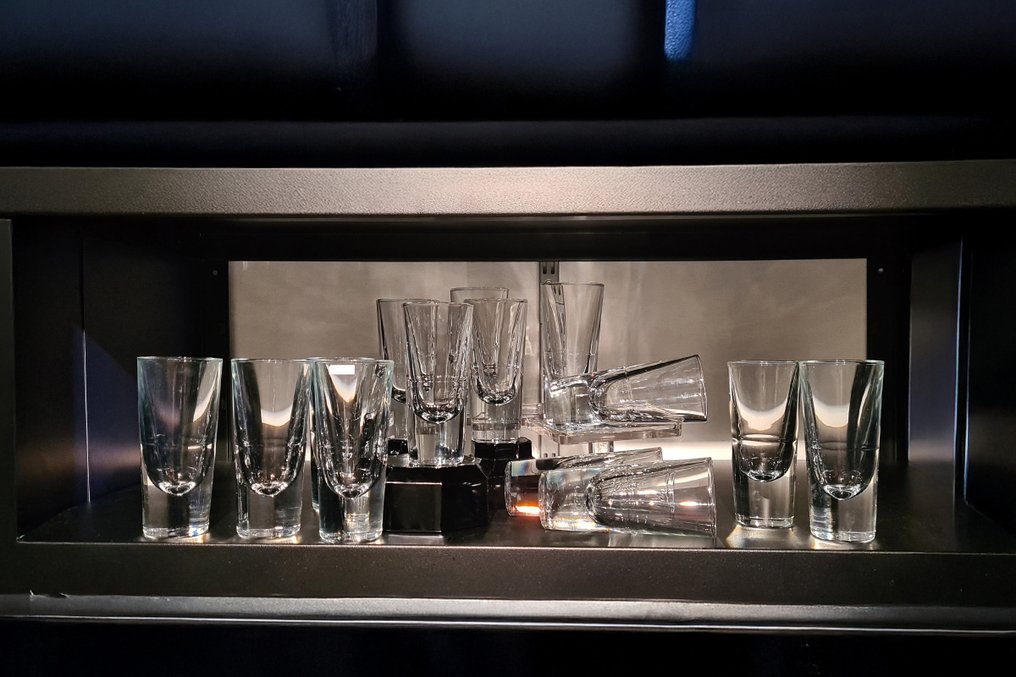 Carlo Moretti - Carlo Moretti - 杯具組 (14) - 项目符号 - 项目符号 - 重型Murano现代玻璃 #1.0