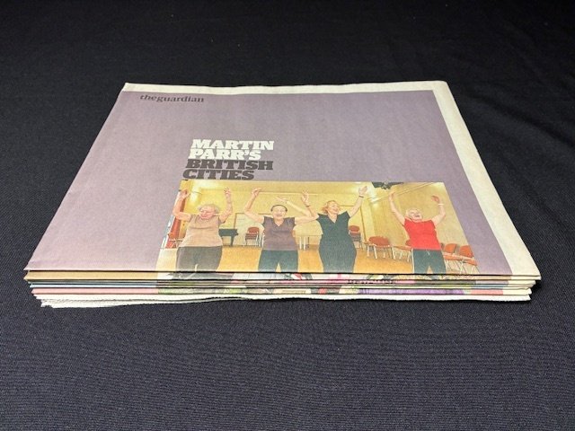 Martin Parr - Guardian City Projects (10 NEWSPAPERS+BOX, SUPER FRESH CONDITION) - 2008 #3.2