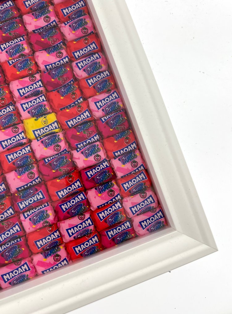 Koen Betjes (XXI) - Candy POP Collage ‘the special one’ - Epoxy Art #4.3