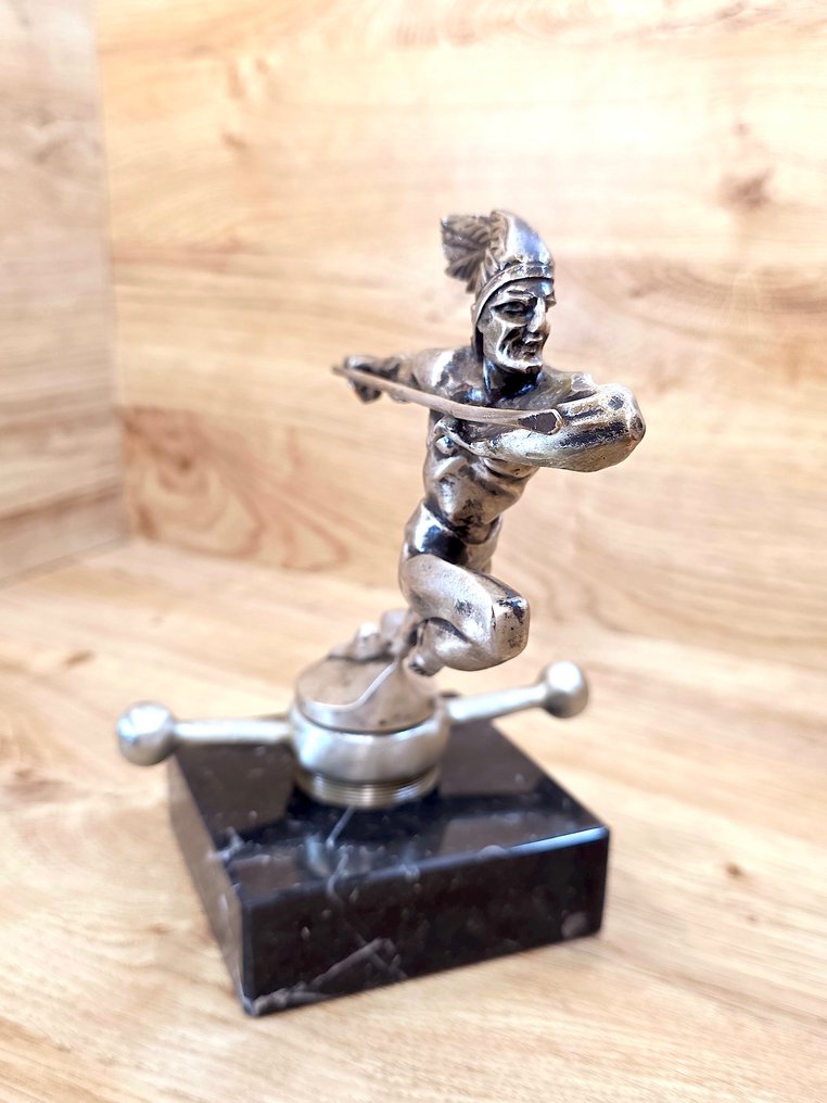 Kühlerfigur (1) - François-Victor BAZIN - Indian Mohican - 1920-1930 #2.1