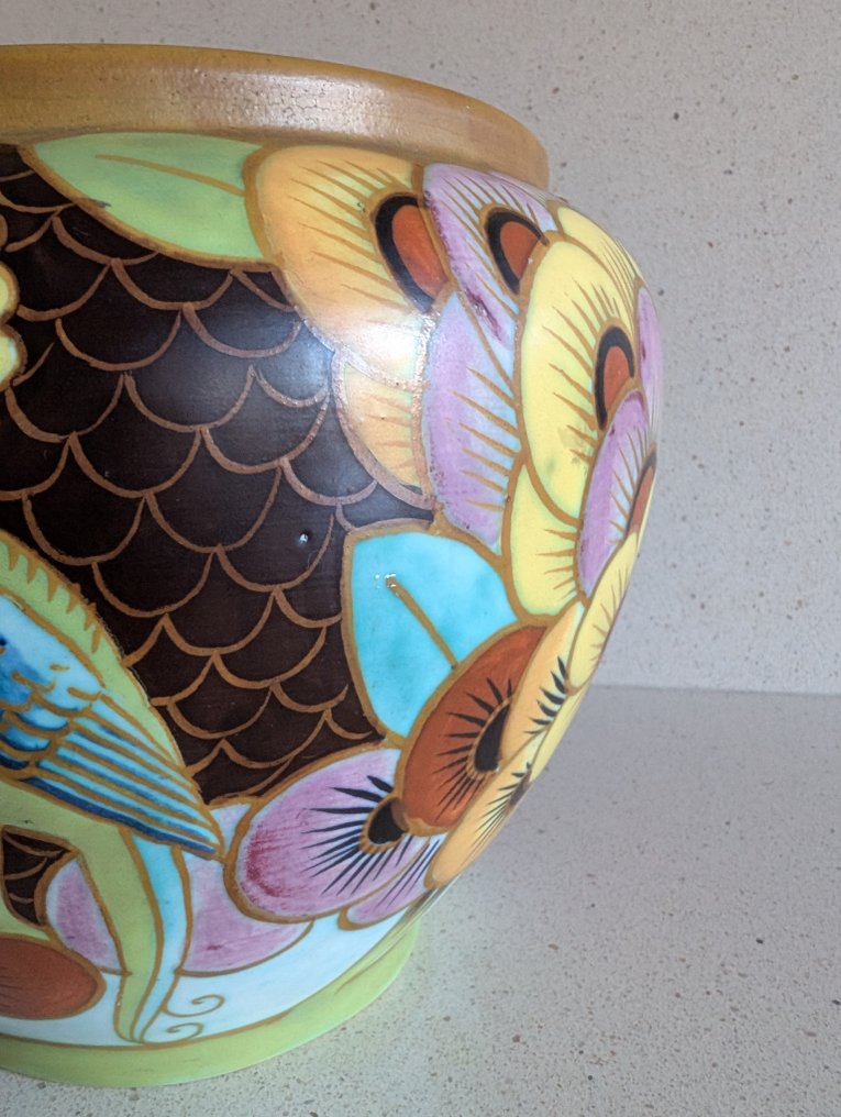 Keramis Boch, Boch Frères - Charles Catteau - Váza  - Kerámia #3.2