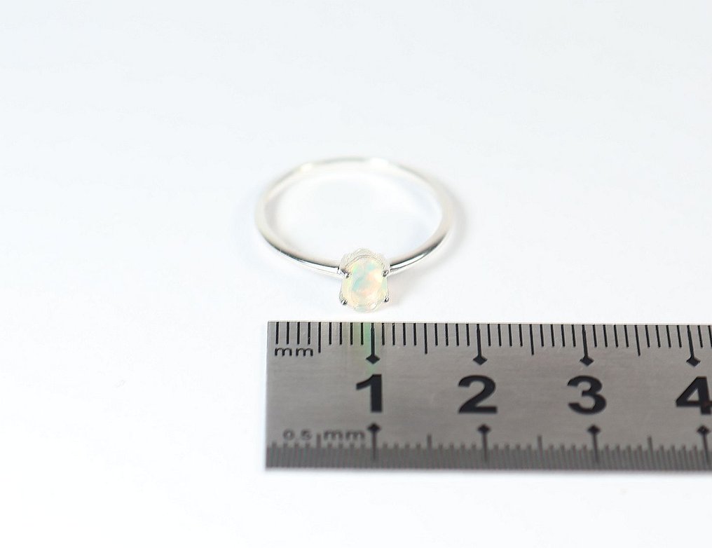 埃塞俄比亚欧泊 / 韦洛欧泊 戒指 / 新- 1.02 g - (1) #4.3