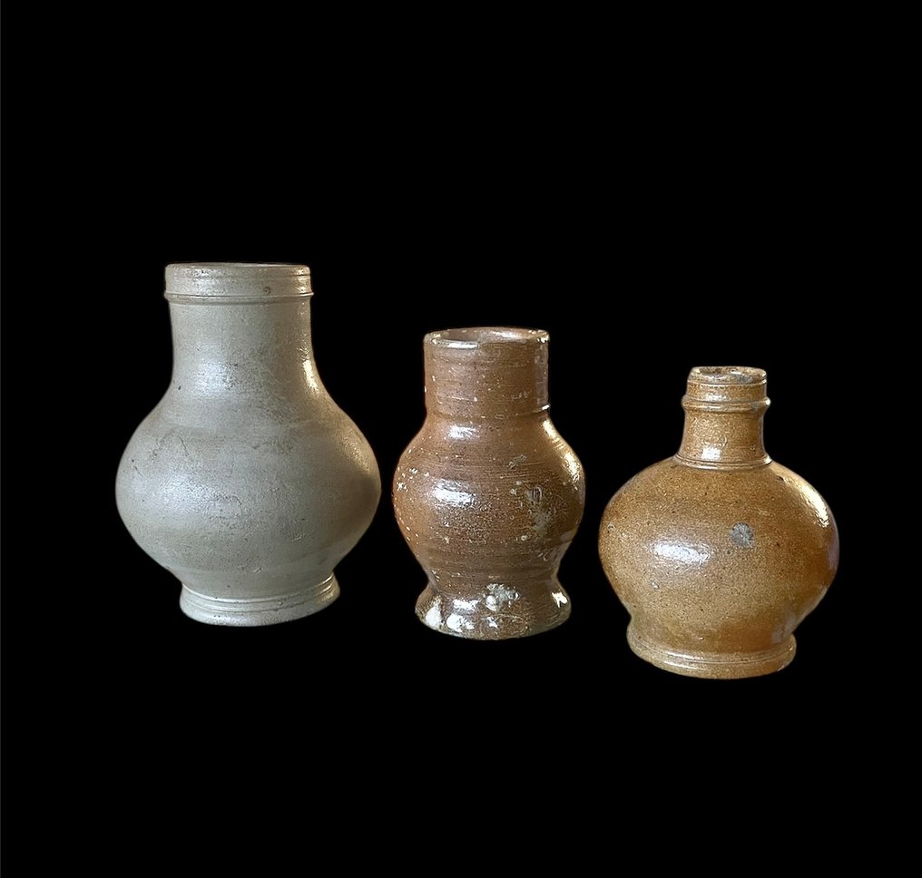 Gres Aguamanil - 18.5 cm - Kannen 16e/17e eeuw #1.0