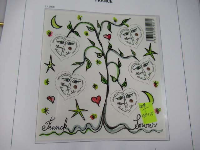 Frankreich 2008/2009 - Wunderschöne Sammlung in einem Davo-Album. #1.0