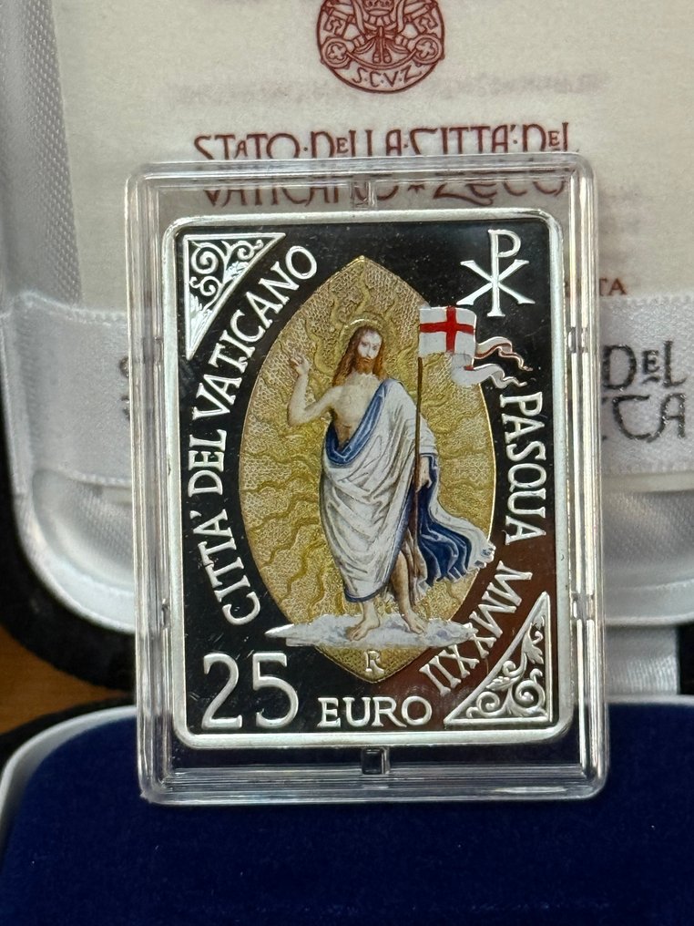 教廷. 25 Euro 2022 "Pasqua di Resurrezione" Proof #1.0