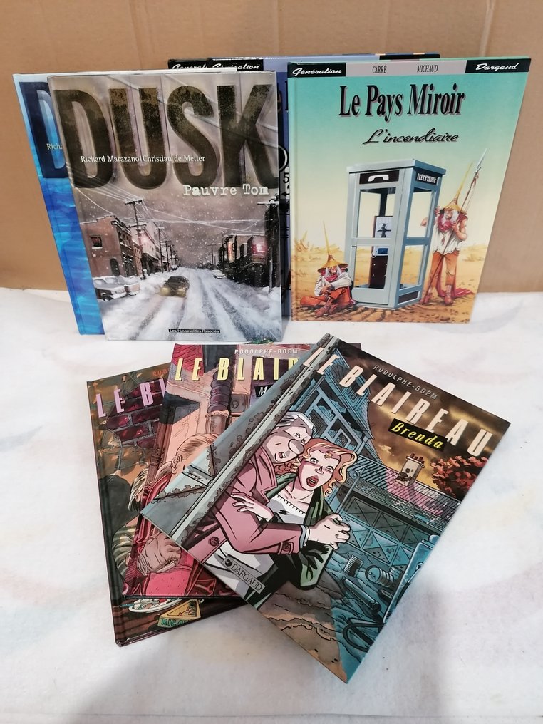 Dusk / Le Pays miroir / Le Blaireau - 3 Séries complètes - 8x C - 8 Album - Første udgave - 1990/2002 #1.0