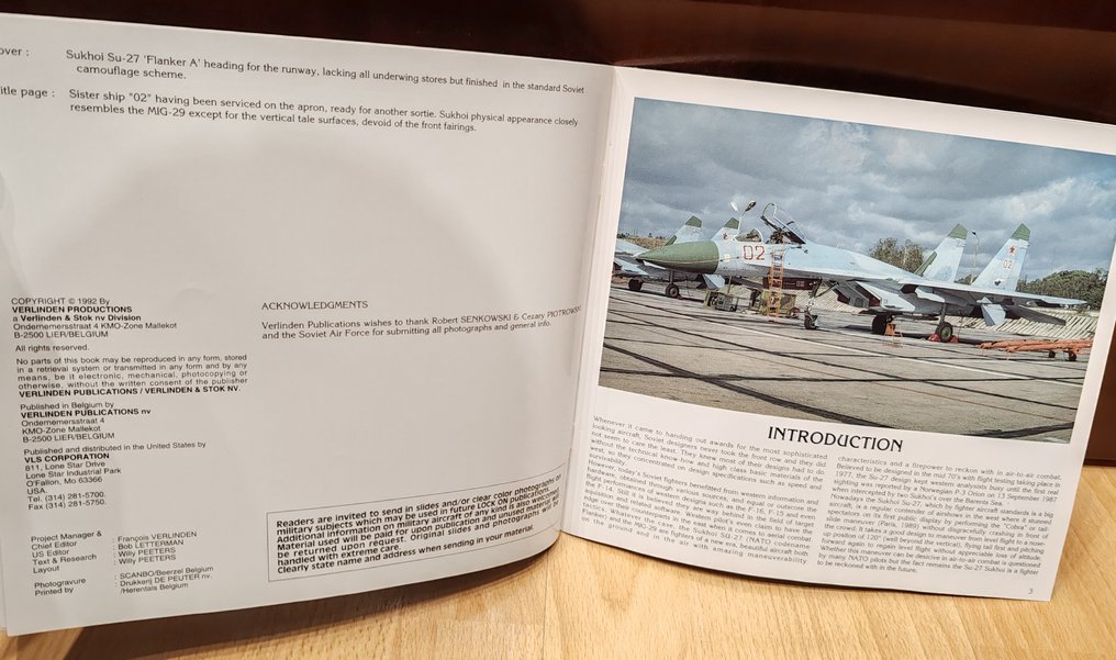 Album fotografico - Su-27 'SUKHOI', BRITISH PHANTOMS F-4J/FGR.1 & FGR.2, F15 C/D EAGLE, Mikoyan MIG 29 A/C FULCRUM, - 1984 #2.1