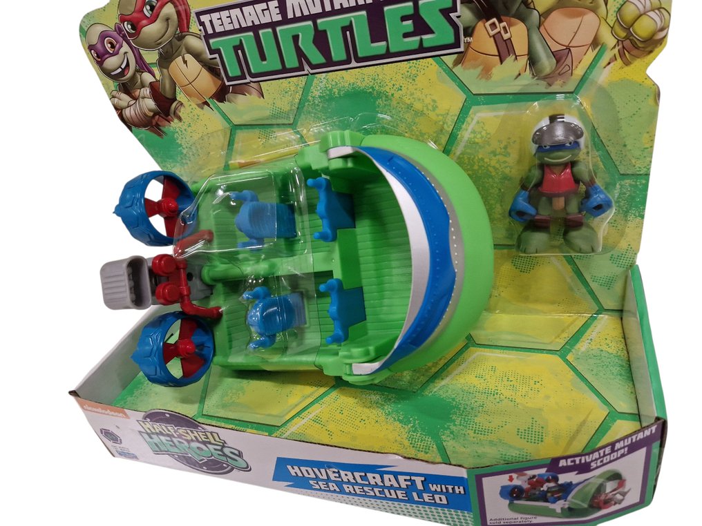 Half-Shell Heroes - Legetøjskøretøj Hovercraft with Sea Rescue LEO - 2010-2020 #2.1