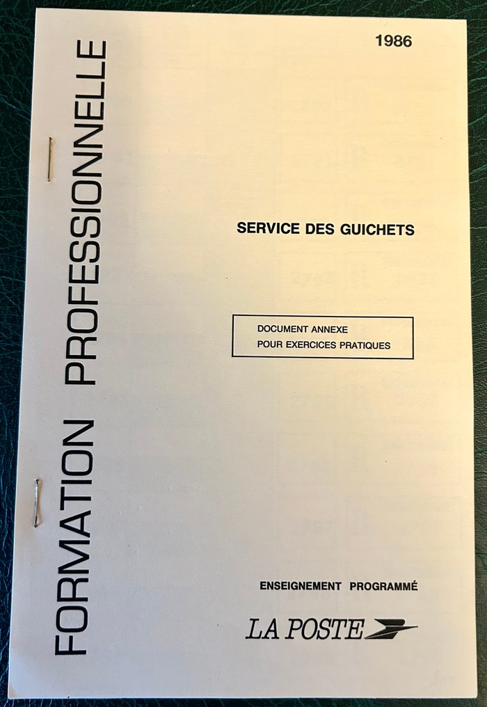 法國 1985/1986 - 虚构的稀有完整笔记，全新，适用于计划性教学 - Y&T FC7 & FC8 #2.1
