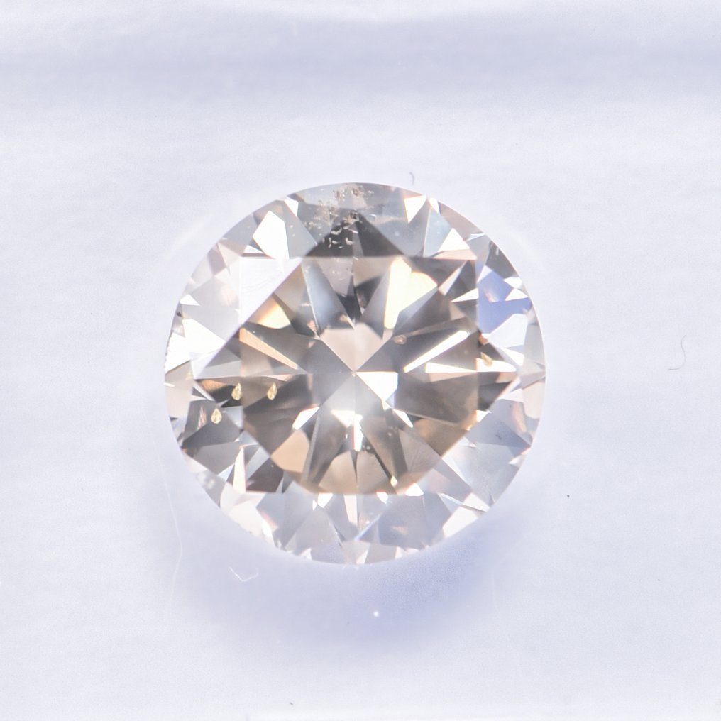 没有保留价 - 1 pcs 钻石  (天然色彩的)  - 1.76 ct - 圆形 - Fancy 稍帶棕色的, 稍帶綠色的 黄色 - SI2 微内含二级 - 国际宝石研究院（IGI） - VG #4.3