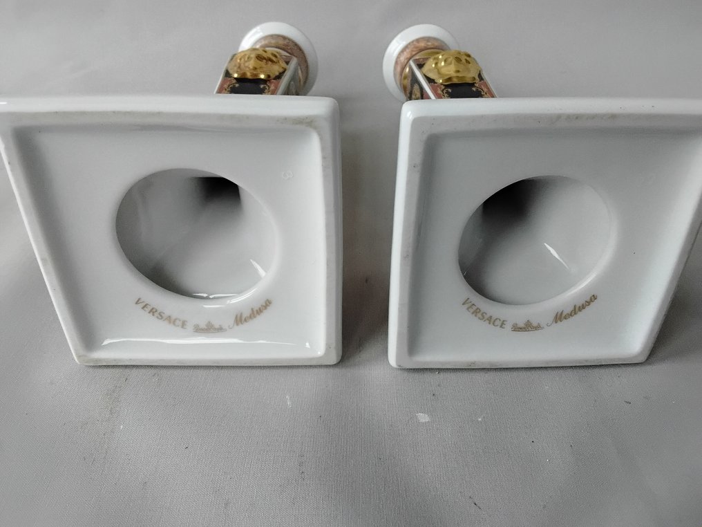 Rosenthal - Versace - 燭台 美杜莎 (2) - 瓷器 #3.2