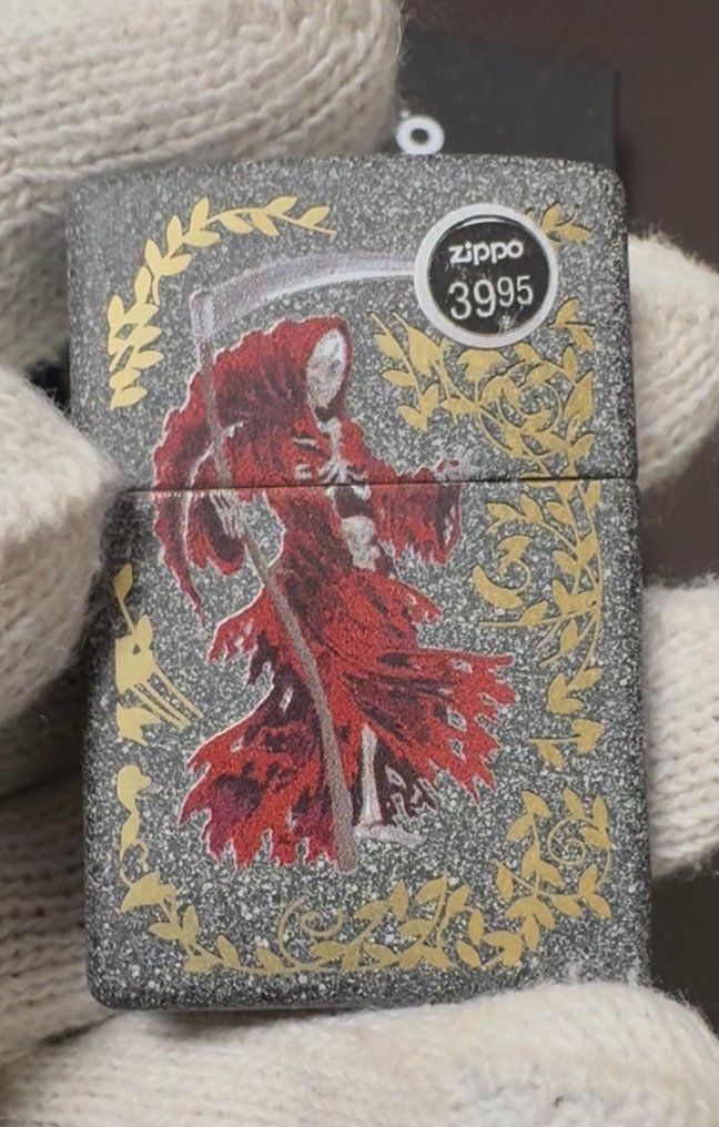 Zippo - Grim Reaper - No reserve price - Lighter - Brass #1.0