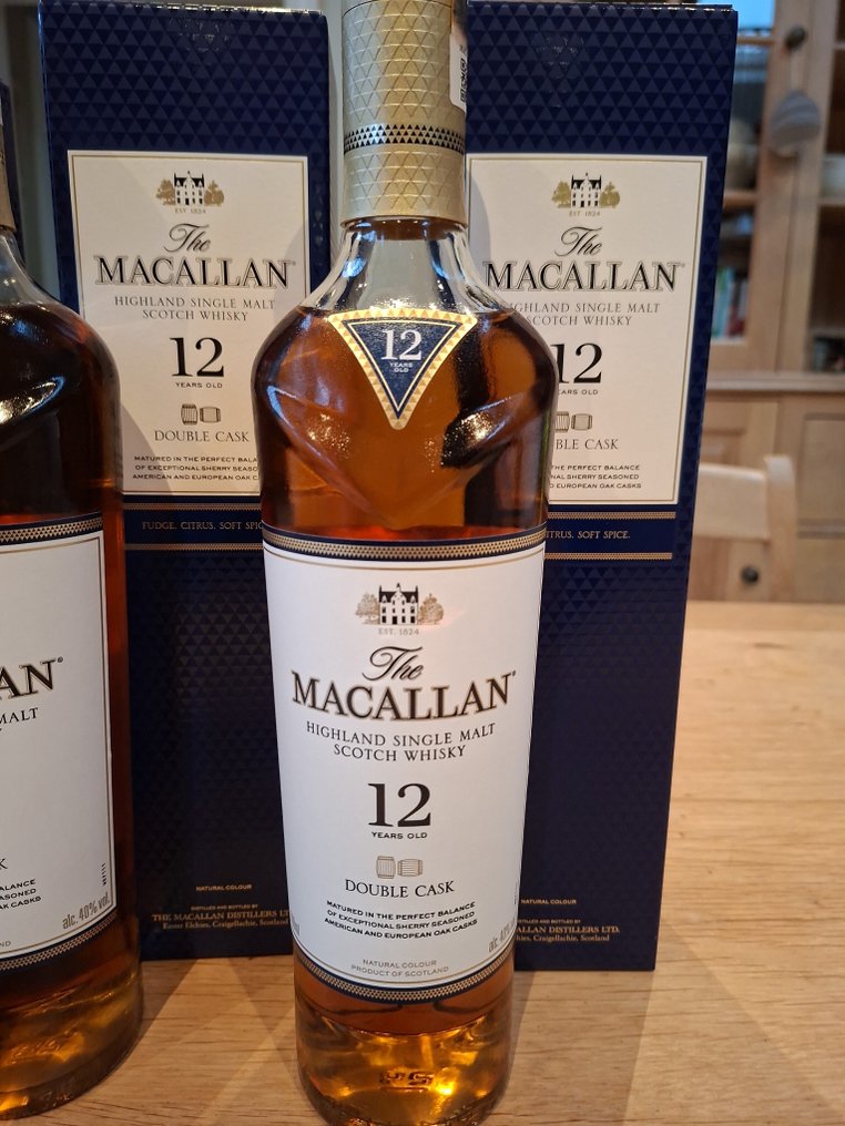 Macallan 12 years old Double Cask - 700 ml - 3 botellas #3.2