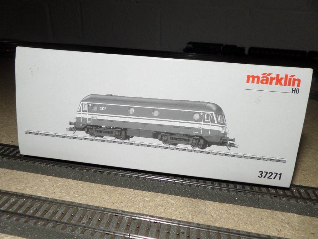 Märklin H0轨 - 37271 - 柴油内燃机车 (1) - 第59系列 - NMBS #1.0