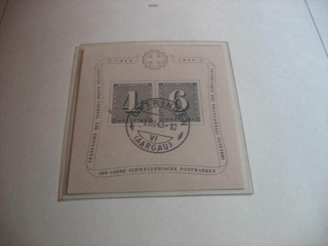 Switzerland  - Beautiful collection approximately 1850-2010, stamped with PAX, with certification, in 2 Lighthouse #2.1