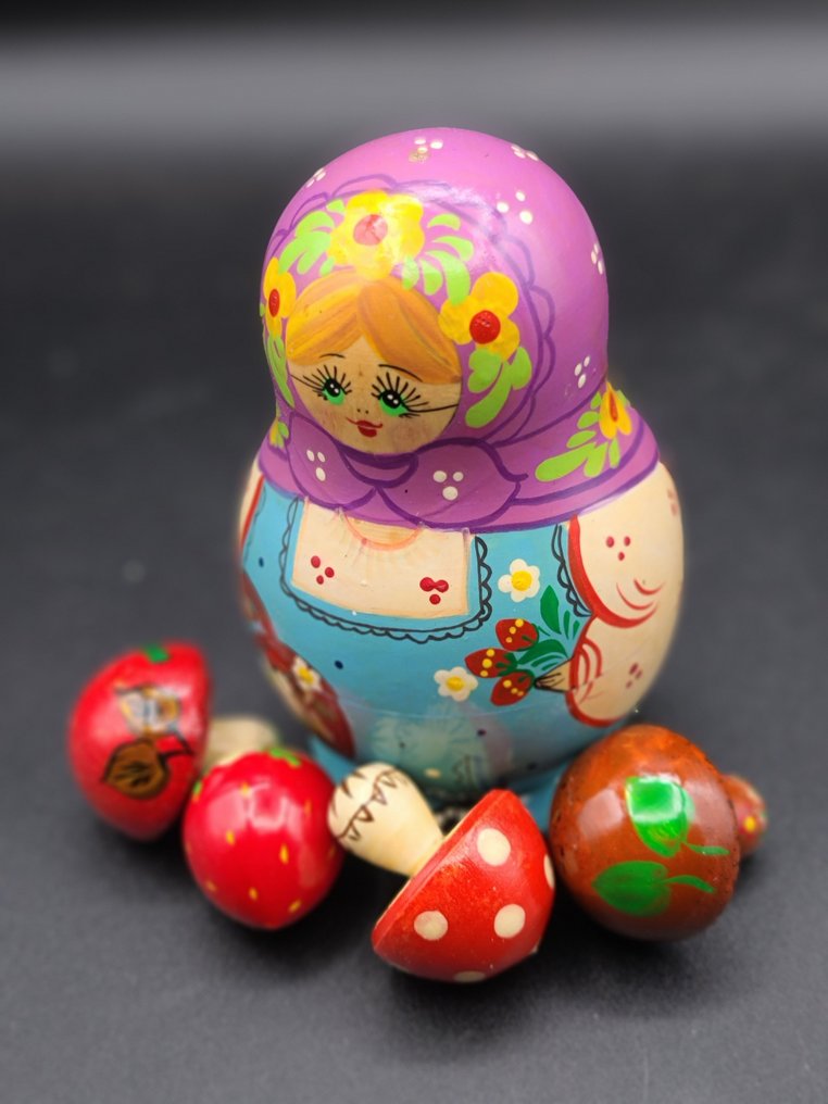 MATRIOCHKAS  - Κούκλα La Cueillette - 1990-2000 - Ρωσία #3.2