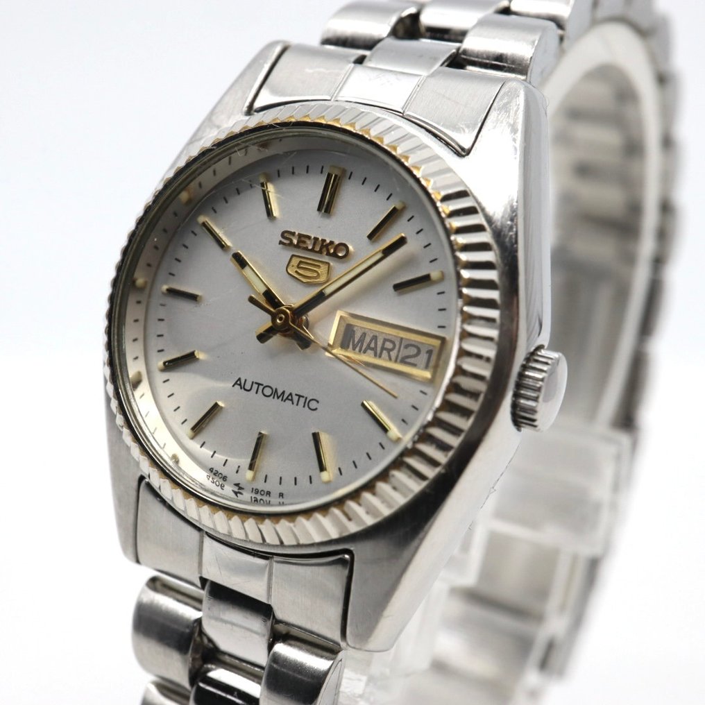 Seiko - 5 Automatic Ladies "Datejust Style - Zonder minimumprijs - MS 4206 05 10 A4 - Dames - 1980-1989 #1.0