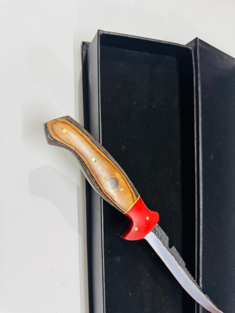 厨刀 - 鱼片刀 -  日本鱼片刀（061） - 少钢环氧树脂与盒子 - 日本 - 日本鱼片刀 #4.3