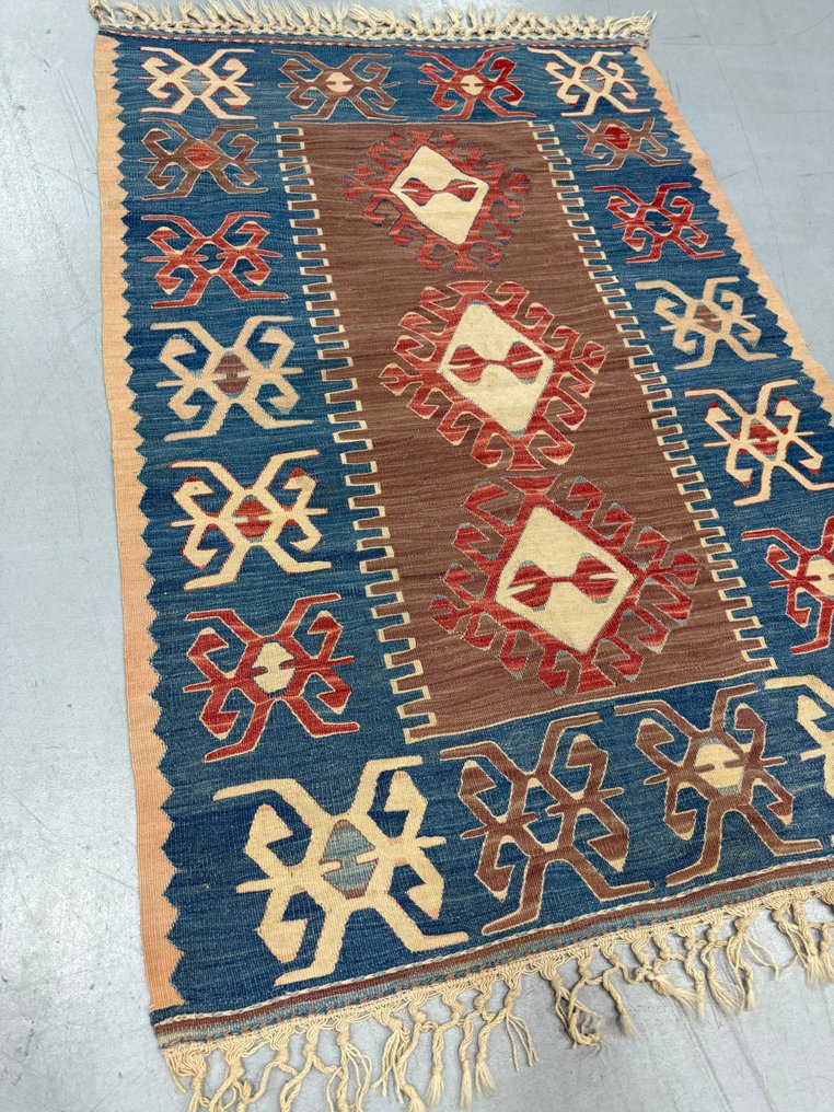 Kilim Anatolio Εξαιρετικά λεπτό - Χαλί - 124 cm - 77 cm #3.2