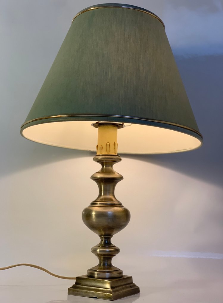 Lampe - Messing - Klassisk bordlampe #1.0