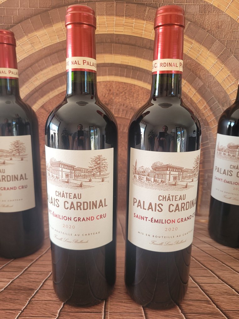 2020 Château Palais Cardinal - Saint-Émilion - 6 Flasker (0,75 L) #1.0