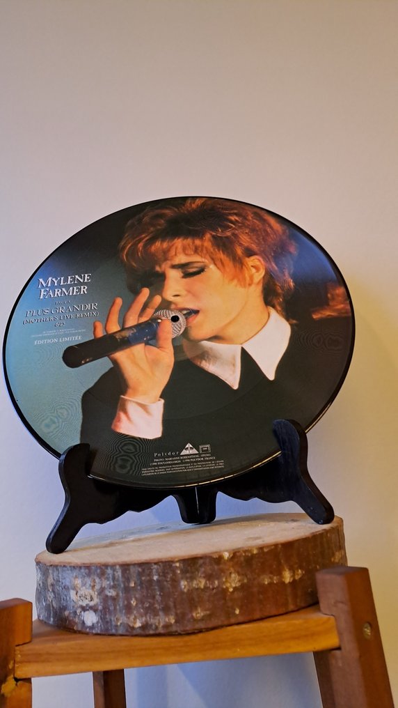 Mylene Farmer - Plus Grandir - 限量彩膠唱片 - 彩膠唱片 - 1990 #2.1