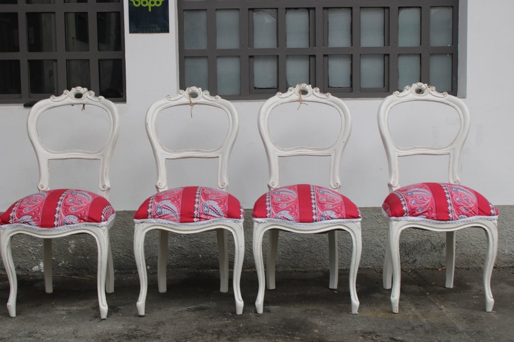 Καρέκλα τραπεζαρίας - Ξύλο, Textile - Καρέκλες τραπεζαρίας #2.1