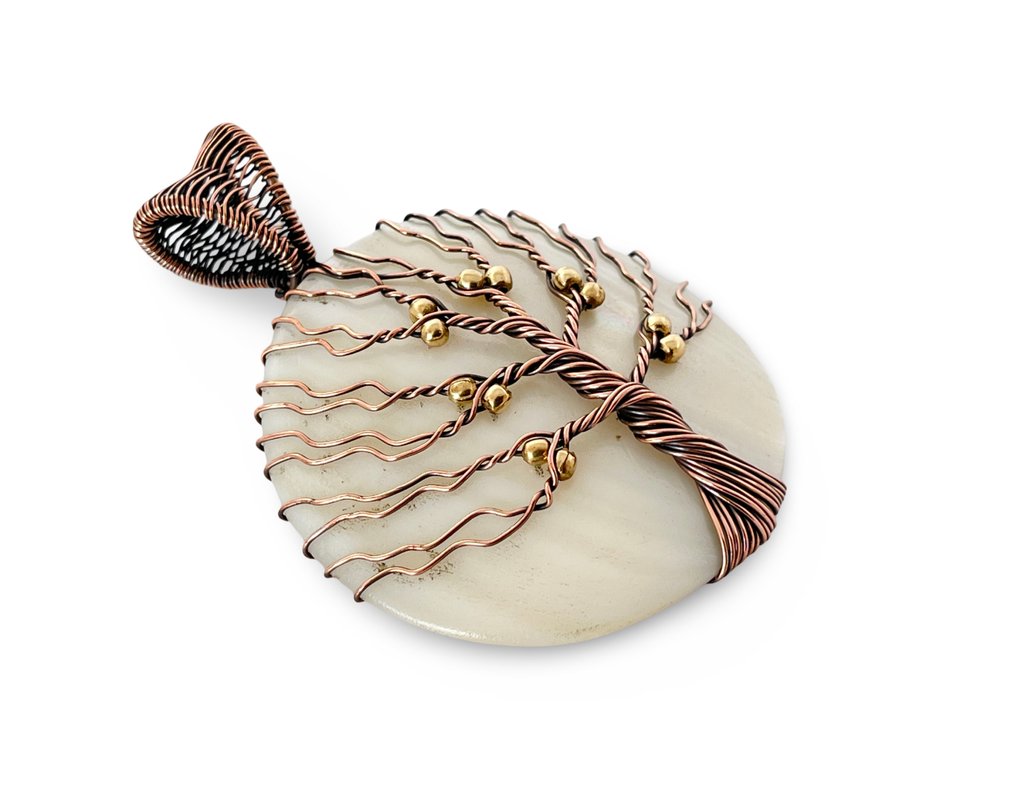 - Perlmutt - Tree of Life - 5,3 cm - Hänge #1.0