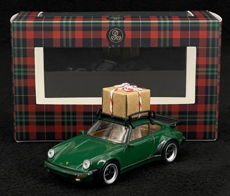 Norev 1:43 - Modell autó - Porsche 911 Turbo Type 930 1978 Green - Karácsonyi kiadás 1/43 #3.2