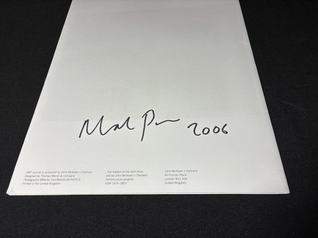 SIGNED; Martin Parr - A 8 (SUPER FRESH COPY) - 2005 #2.1