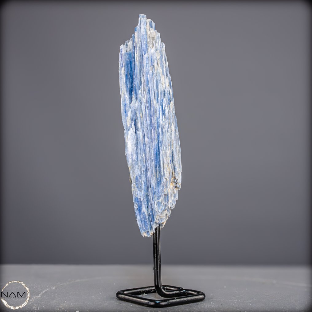 來自巴西的天然藍晶石水晶 – 清晰和內心平衡的天柱- 688.43 g #1.0