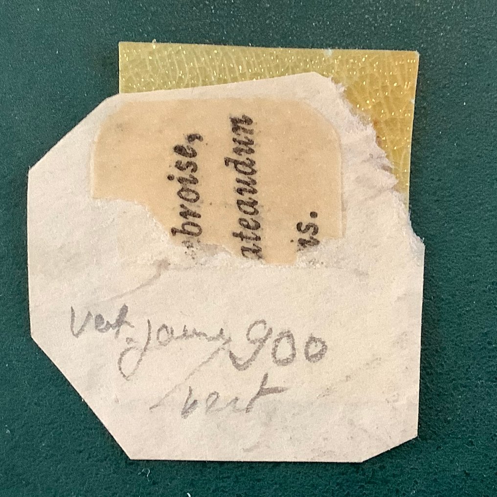 France 1850 - Fragment d'opération Ceres de 15 cent, variable. - Yvert 2 #1.0
