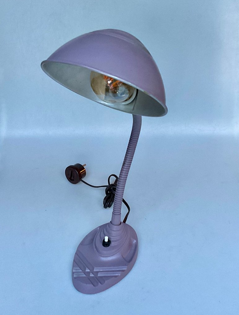 Erpé - Schreibtischlampe - Stahl, Aluminium - Notarlampe Erpe Belgien. #1.0