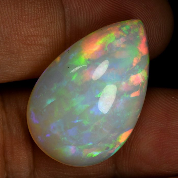 没有保留价 - 1 pcs  橙色 蛋白石  - 27.91 ct - 国际宝石研究院（IGI） - NATURAL OPAL #2.1