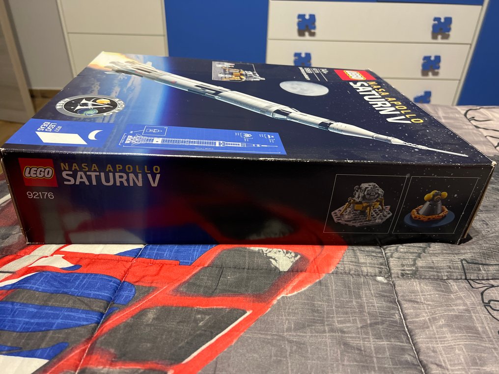 Lego Set - 92176 - NASA/ESA, Ideas (CUUSOO) - NASA Apollo Saturn V #2.1