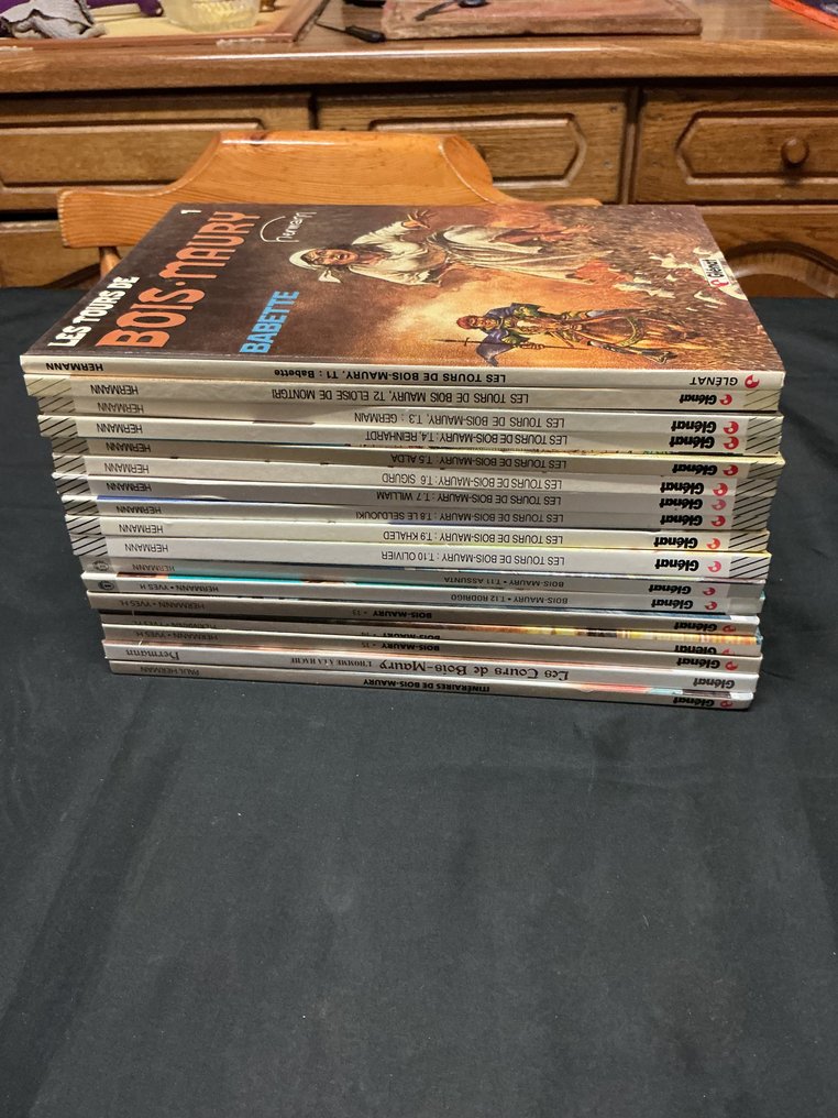 Les tours de Bois-Maury T1 à T15 + 2x HS - Série complète - 17x C - 17 Album - First edition - 1984/2012 #1.0