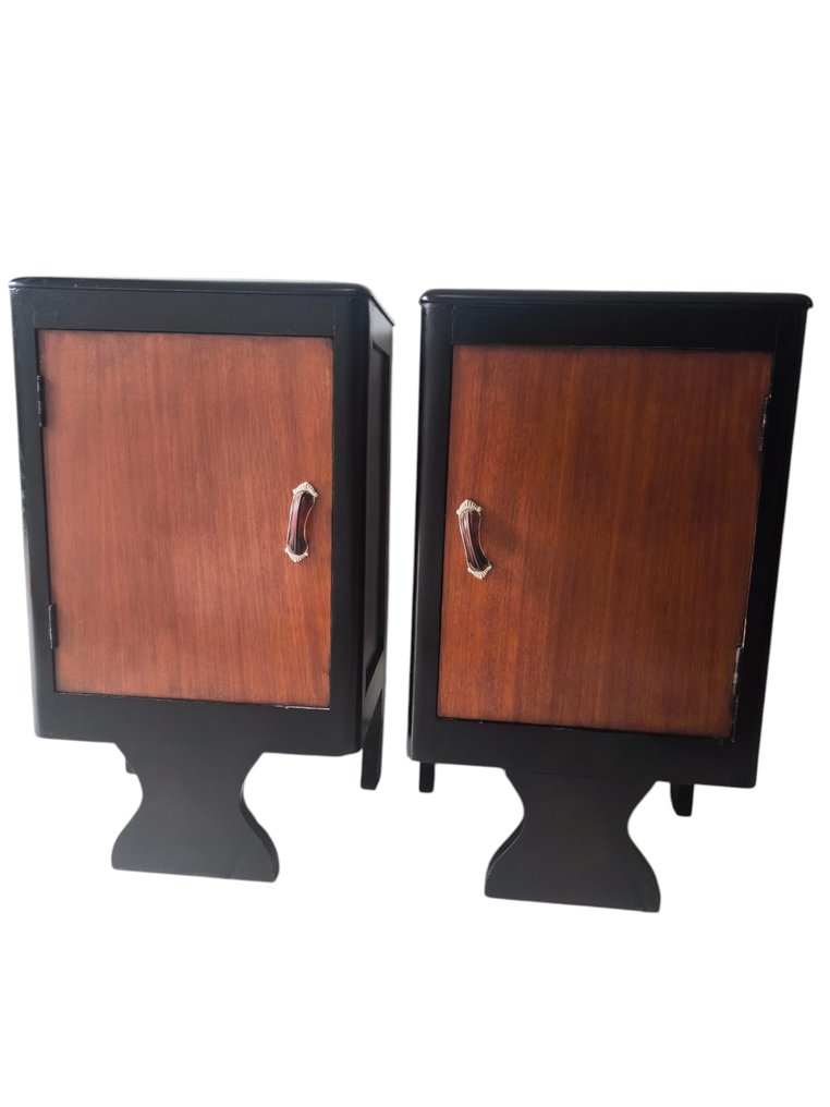 Nattduksbord (2) - Trä, Marmor #4.3