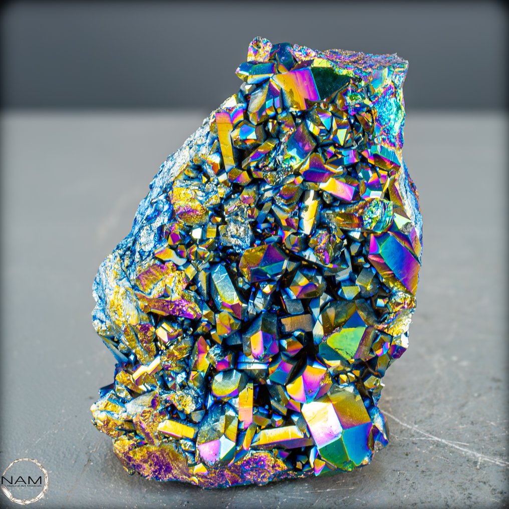 稀有而美丽的Aura紫水晶 晶洞- 614.55 g #2.1