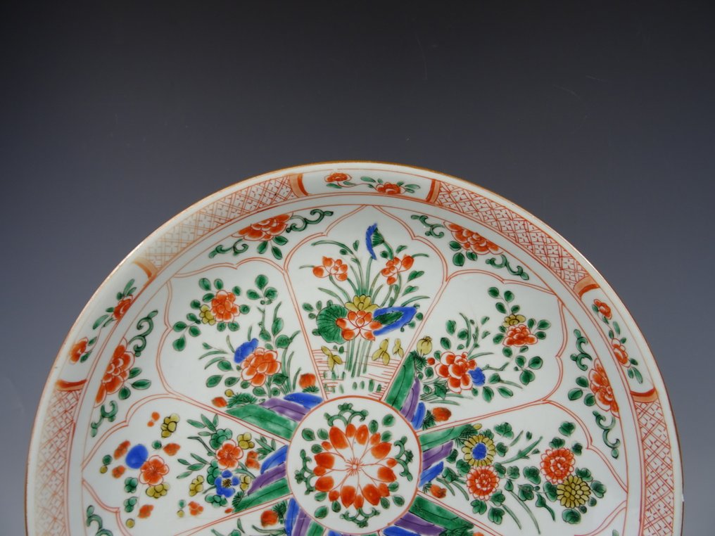 盘子 - 瓷 - 康熙 1662-1722 #2.1