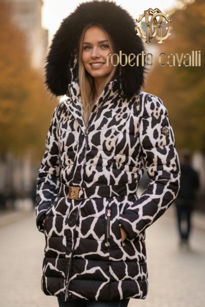 Other brand, Roberto Cavalli - size IT44 - Piumino e Pelliccia in Volpe - Jachetă Down - Nou cu etichete #2.1