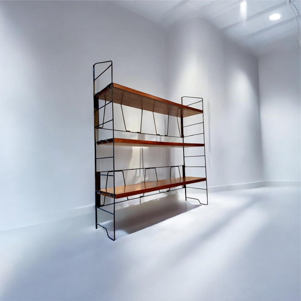 Βιβλιοθήκη - Ξύλο, Μέταλλο #2.1