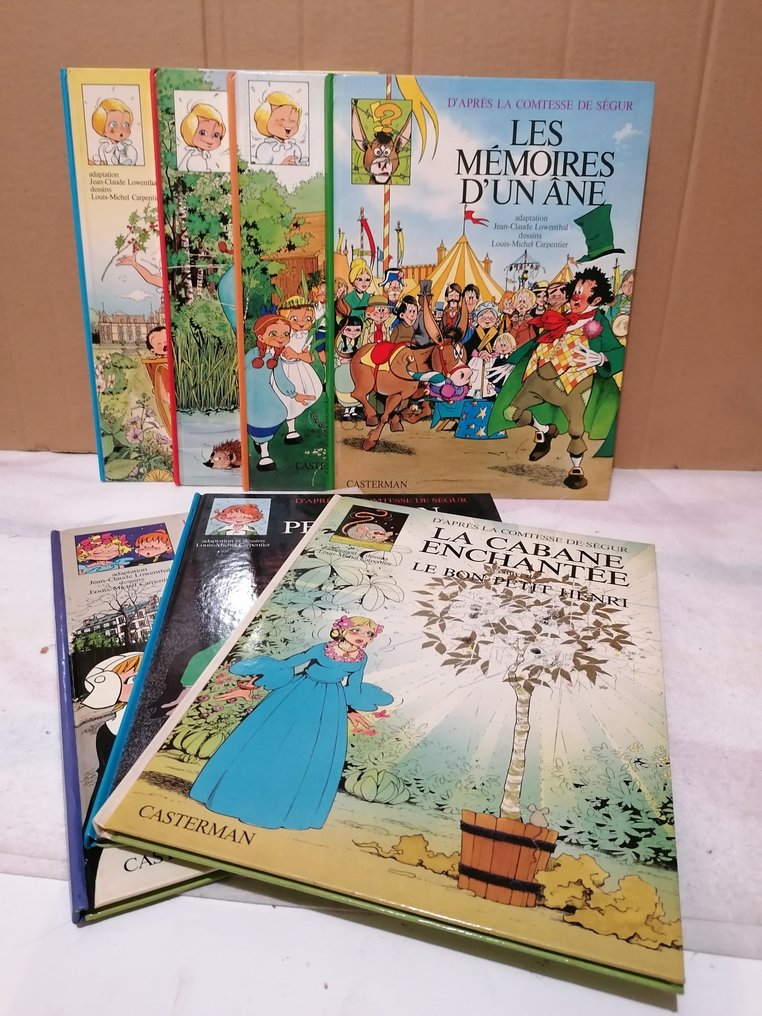 La Comtesse de Ségur - 7x C - EO/Ré - 7 Album - 1975/1983 #1.0