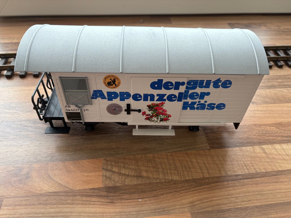 LGB G - 4328 - Carrozza merci di modellini di treni (1) - Vagone merci chiuso 'Appenzeller Käse' #3.2