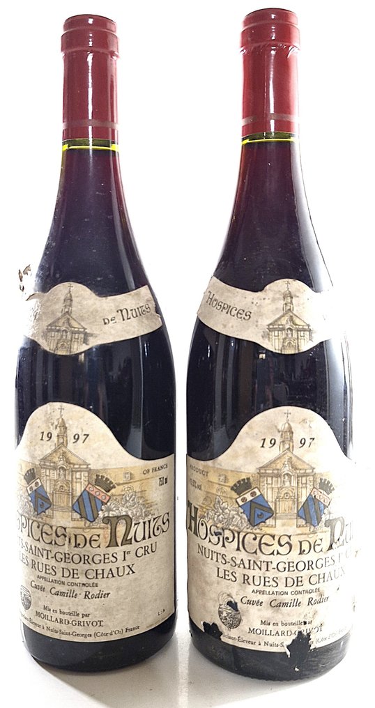 1997 Hospices de Nuits "Les Rues de Chaux" - Nuits St. Georges 1er Cru - 2 Bottles (0.75L) #1.0