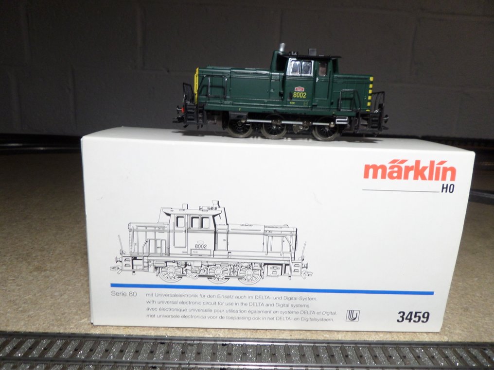Märklin H0 - 3459 - Diesel locomotive (1) - Series 80 - NMBS #3.2