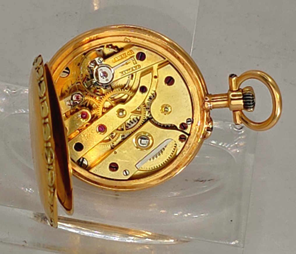 Breguet - Damen Lepine Schmuck Taschenuhr - 18K Gold - Uhr Nr. 2319 - Schweiz um 1890 - 1850-1900 #3.2