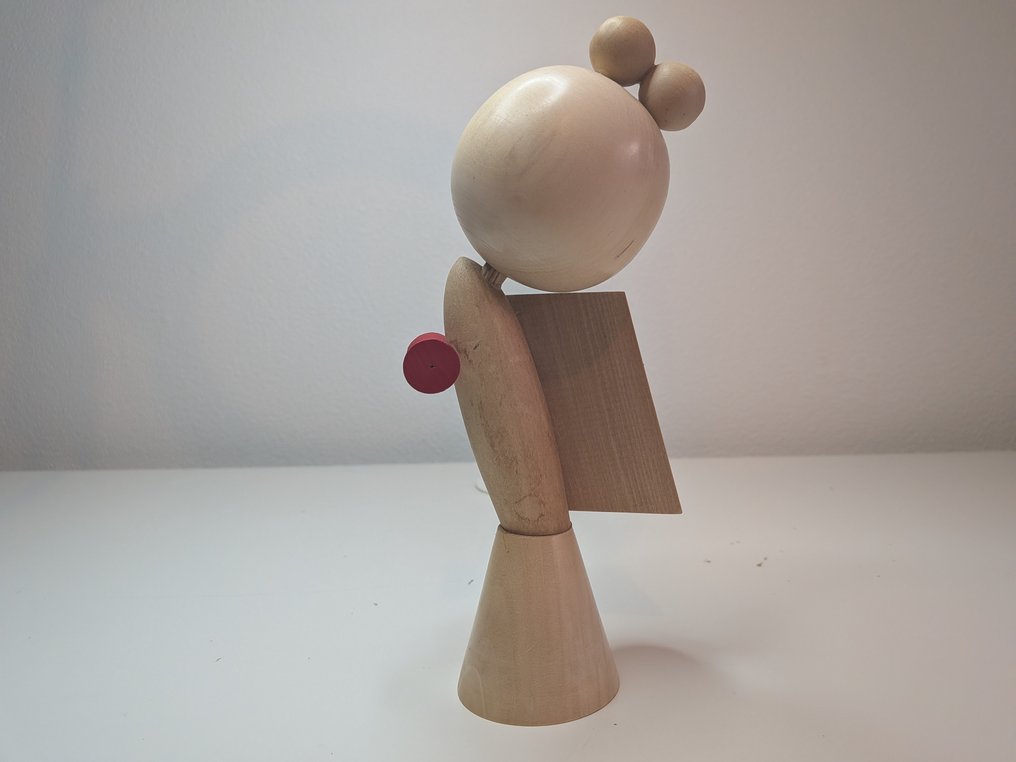 Kokeshi 由 Kazuo Takamizawa 创作 - 木 - 日本 - 昭和年代(1926-1989) #4.3