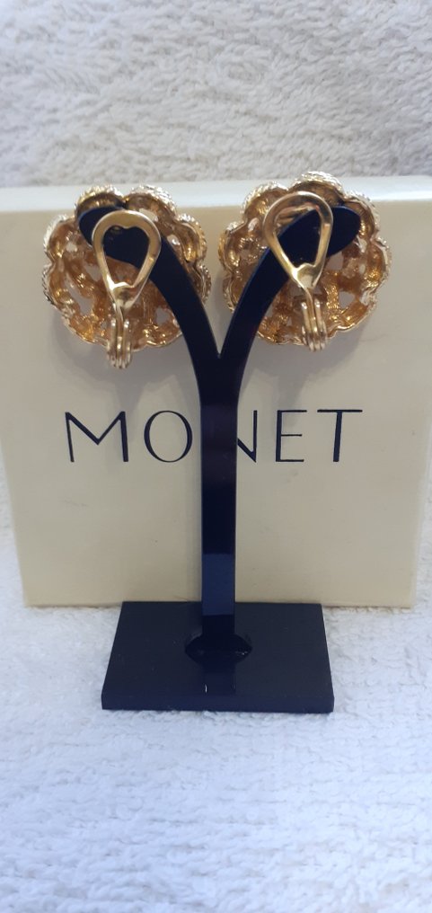 Monet - Plaqué or - Boucles d'oreilles #1.0