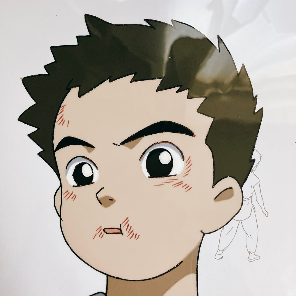 Japanese Animation Studio - 2 Cel di produzione originale - Now and Then, Here and There Shu & Boo 2SET - 1999 #2.1