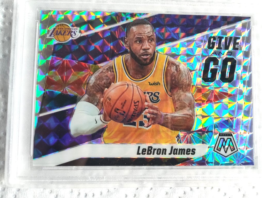 2019/20 Panini Panini Mosaic LeBron James #8 Graded card - PSA 10 - 1 Graded card #2.1